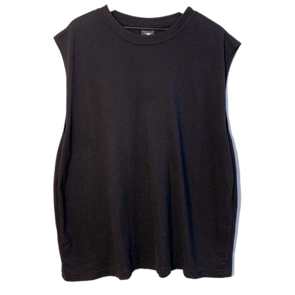 CHEETAH MUSCLE T-Shirt Men’s XXL Black Crew Neck.